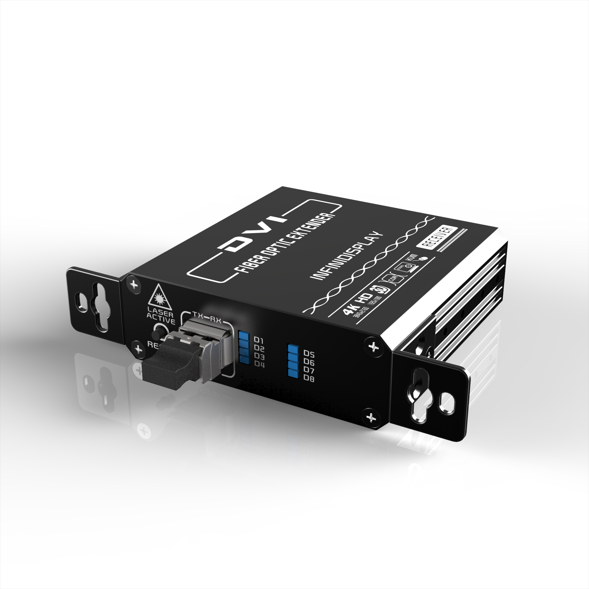 DVI KVM超高清光纤延长器视图2